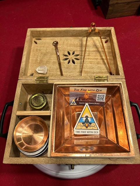 Turn Key Small Agnihotra Kit & Box