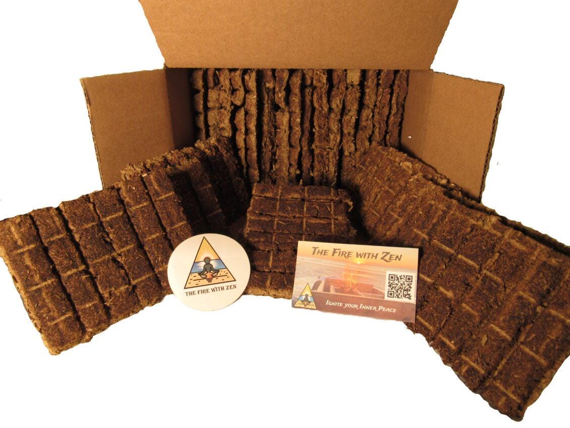 Agnihotra Vedic Sticks – 1 lb BOX (80+Sticks)  | Natural Sun-Dried Ritual Fire Offering | Homa & Vedic Ceremony Supplies – Handmade in USA